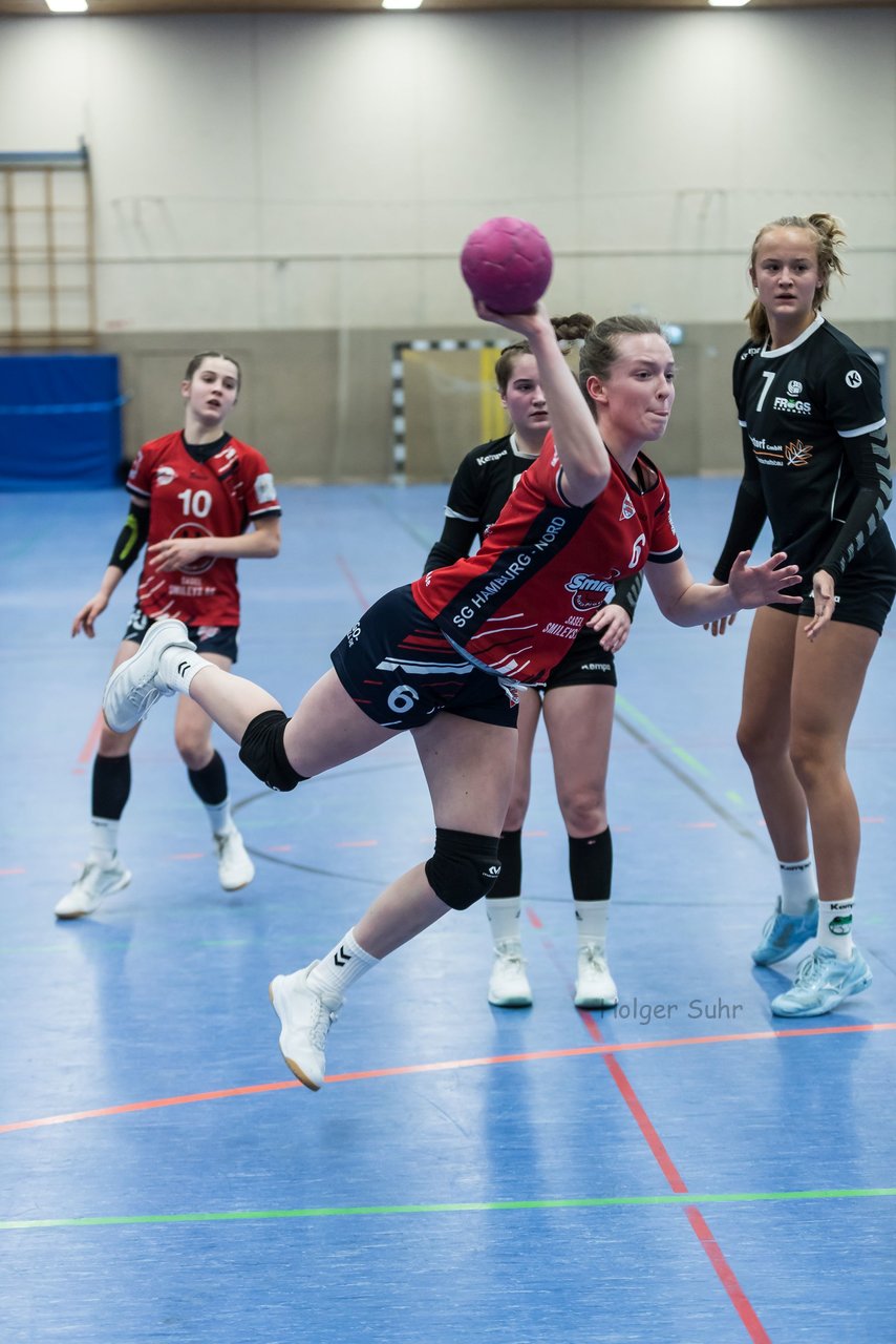 Bild 64 - B-Juniorinnen SG HH Nord - SV Henstedt Ulzburg : Ergebnis: 23:22
